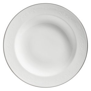 PLATINUM RIM PASTA / SOUP BOWL